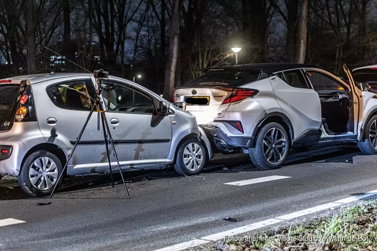 Kopstaartbotsing op A2 bij Amsterdam