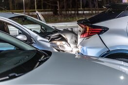 Kopstaartbotsing op A2 bij Amsterdam
