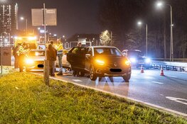 Kopstaartbotsing op A2 bij Amsterdam
