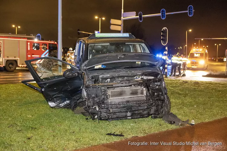 Meerdere gewonden bij zwaar ongeval op de Ookmeerweg