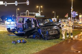Meerdere gewonden bij zwaar ongeval op de Ookmeerweg