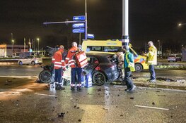 Meerdere gewonden bij zwaar ongeval op de Ookmeerweg