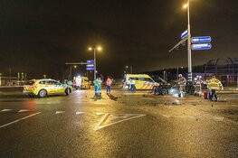 Meerdere gewonden bij zwaar ongeval op de Ookmeerweg