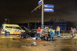 Meerdere gewonden bij zwaar ongeval op de Ookmeerweg