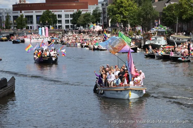 Noord-Holland vaart opnieuw mee met de Canal Parade 2023