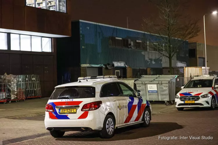 Overval distributiecentrum Visseringweg in Diemen