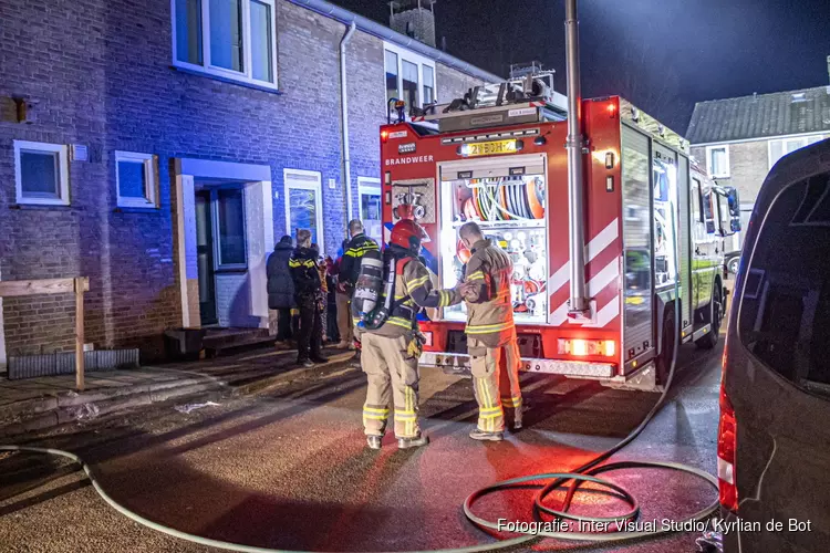 Woningbrand aan Christine Stoetzhof