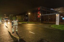 Brand bij Stadsdeelwerf Z/O aan de Schepenbergweg in Amsterdam