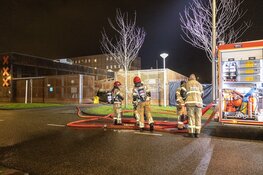 Brand bij Stadsdeelwerf Z/O aan de Schepenbergweg in Amsterdam