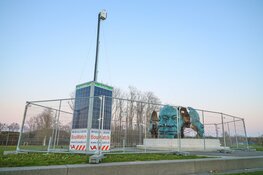 Deel monument Nelson Mandelapark weggenomen