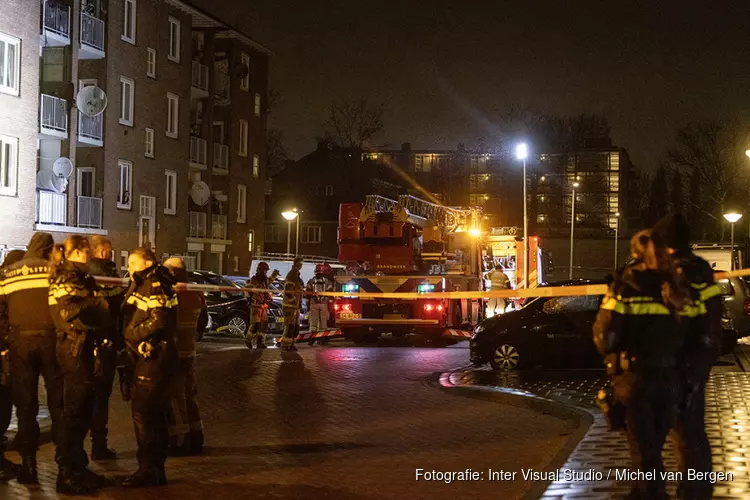 Explosie in appartementencomplex John Lockehof