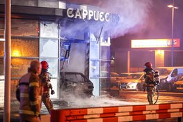 Ramkraak en brandstichting bij zaak in Amsterdam