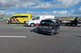 Ongeval op A10-Noord, weg tijdelijk afgesloten