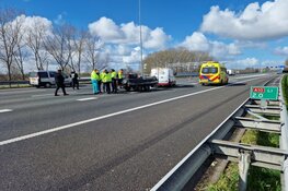 Ongeval op A10-Noord, weg tijdelijk afgesloten