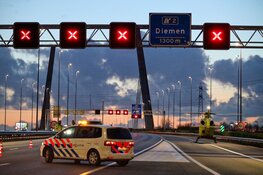 Ernstig ongeval tussen Diemen en Muiden