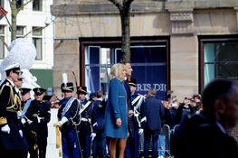 Franse president Macron hedenmorgen verwelkomd op De Dam