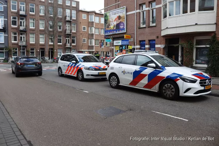 Overval op tabakszaak Admiraal de Ruijterweg