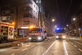Grote brand aan Wijttenbachstraat in Amsterdam
