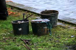 Handgranaat gevonden tijdens het magneetvissen