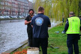 Handgranaat gevonden tijdens het magneetvissen