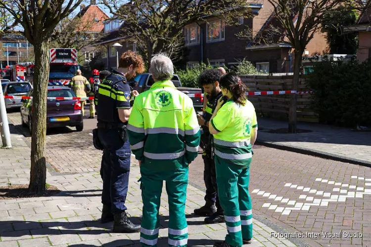 Gaslek én brand in woning in Betondorp