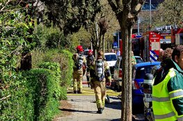 Gaslek én brand in woning in Betondorp
