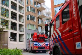 Woningbrand in appartement in Diemen