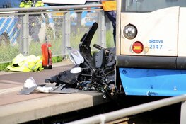 Scooterrijder aangereden door tram in Amsterdam-Oost