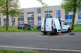 Ongeval op Latexweg in Amsterdam