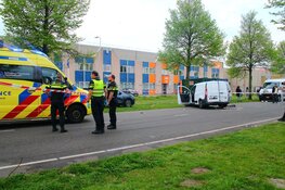 Ongeval op Latexweg in Amsterdam