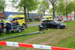 Ongeval op Latexweg in Amsterdam