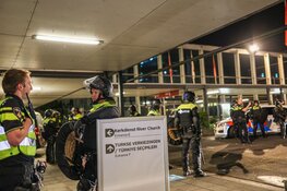 Ongeregeldheden bij stembureau de RAI