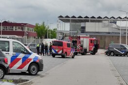 Modelvliegtuig in brand bij Nationaal Lucht en Ruimtevaart Centrum