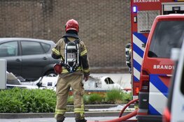 Modelvliegtuig in brand bij Nationaal Lucht en Ruimtevaart Centrum