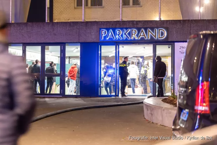 Vier personen gered bij brand in flat