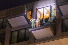 Vier personen gered bij brand in flat