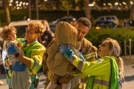 Vier personen gered bij brand in flat