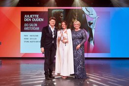 Juliette den Ouden van JDO Salon in Amsterdam wint Coiffure Award in de categorie dames regio Noord-Holland en Flevoland