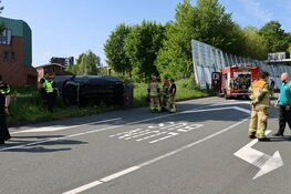 Automobilist ernstig gewond bij ongeval afrit A10