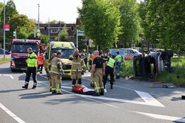 Automobilist ernstig gewond bij ongeval afrit A10