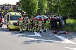 Automobilist ernstig gewond bij ongeval afrit A10