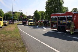 Automobilist ernstig gewond bij ongeval afrit A10