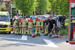 Automobilist ernstig gewond bij ongeval afrit A10