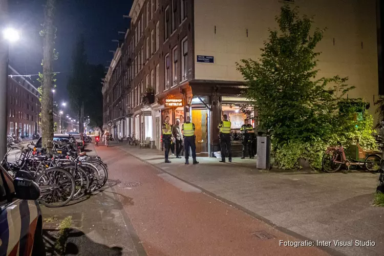 Coffeeshop overvallen aan Marnixstraat in Amsterdam