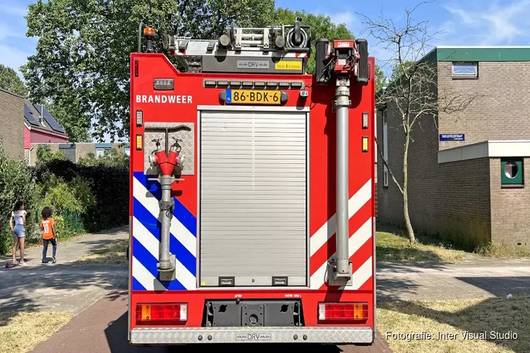 Woningbrand blijkt "vlam in de pan"
