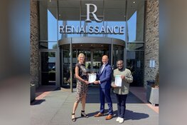 Personeel Renaissance Amsterdam Schiphol Airport gecertificeerd met Healthcare Venues