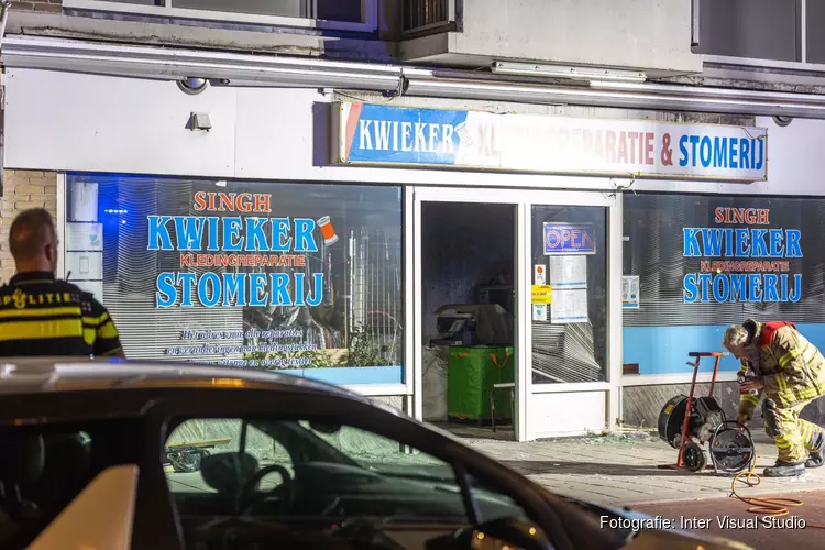 Brand in stomerij in Amsterdam-West