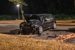 Frontale aanrijding in Amsterdam-Zuidoost