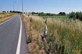 Ongeval op N201 in Amstelveen, auto belt zelf 112