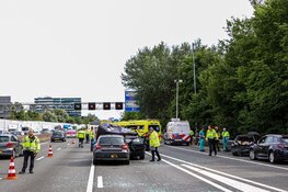 Drie voertuigen betrokken bij aanrijding op A10